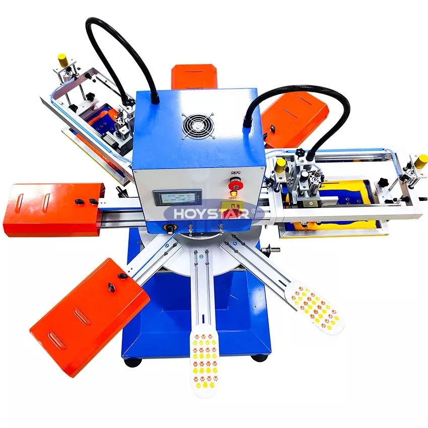 Macchina serigrafica per calzini a 2 colori